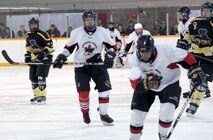 CANADIAN FORCES BASE SUFFIELD, Canada - NORAD’s hockey team beat Canadian Forces Base Suffield 7-1 in the final game of the 2013 Annual Canadian Forces Prairie Region Small Base Hockey Championship Feb. 7. The NORAD team, drawing from units across North America, beat the rival team from Suffield in front of a packed house on Suffield’s own ice. 

(Courtesy photo) 

