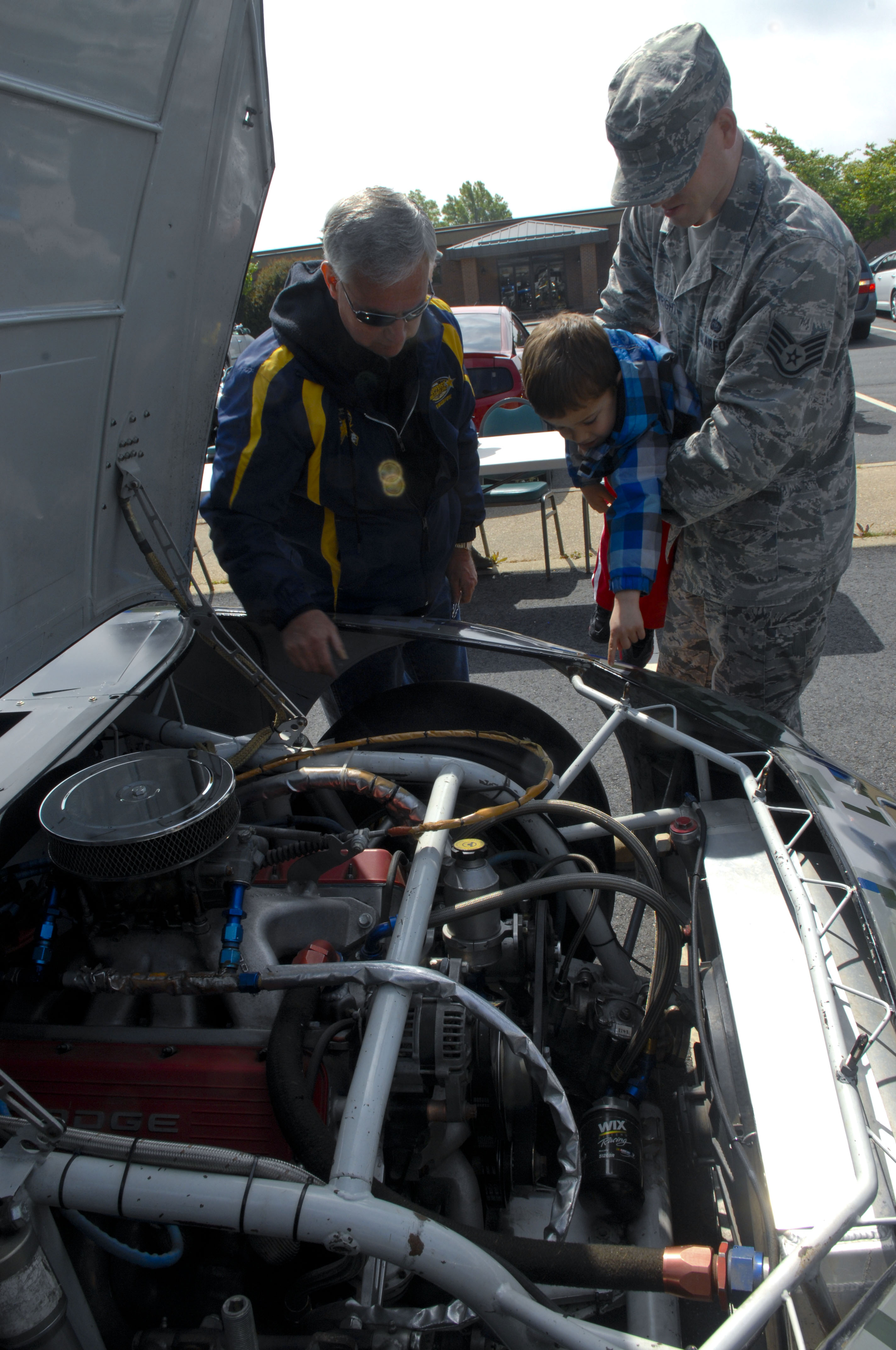 Chaplain races to aid troops NASCAR makes a pitstop at JBLE