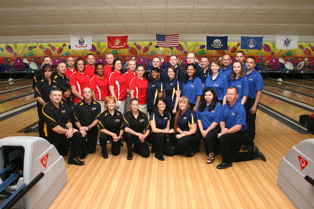 Teams from across the Services gather for the 2013 Armed Forces Bowling Championhip at MCB Camp Lejeune, NC 22-27 April.  Army Men capture 4th straight title and Air Force women take 3rd straight.  