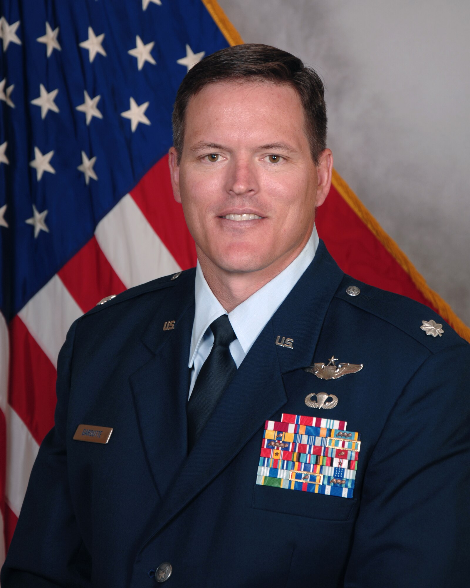 Lt. Col. Daniel Garoutte, 33rd Flying Training Squadron commander.