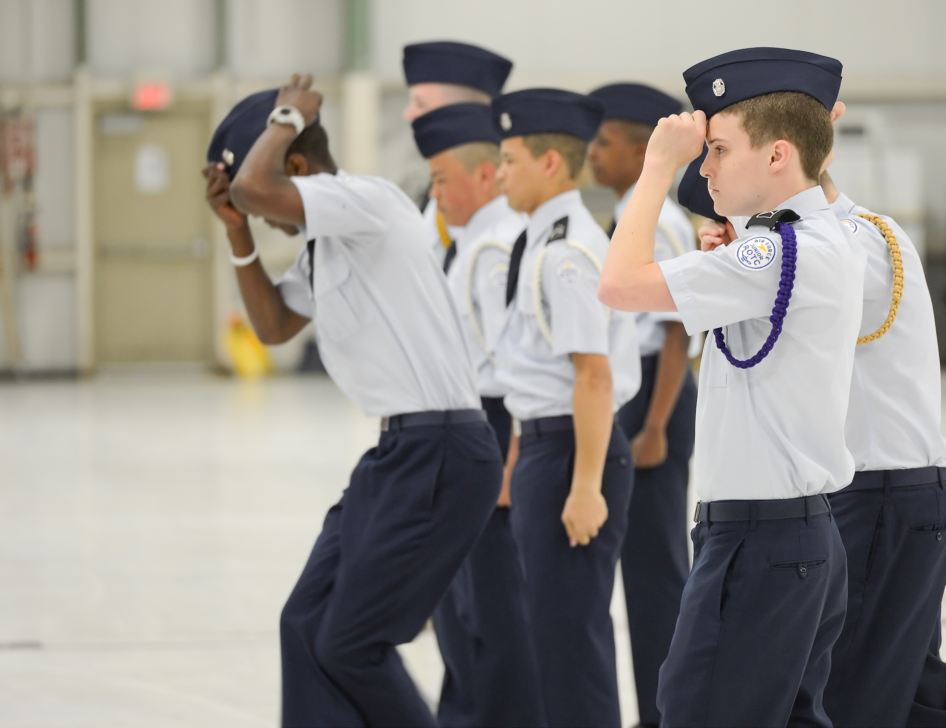 JROTC Cadets sharpen skills at competition > Dover Air Force Base