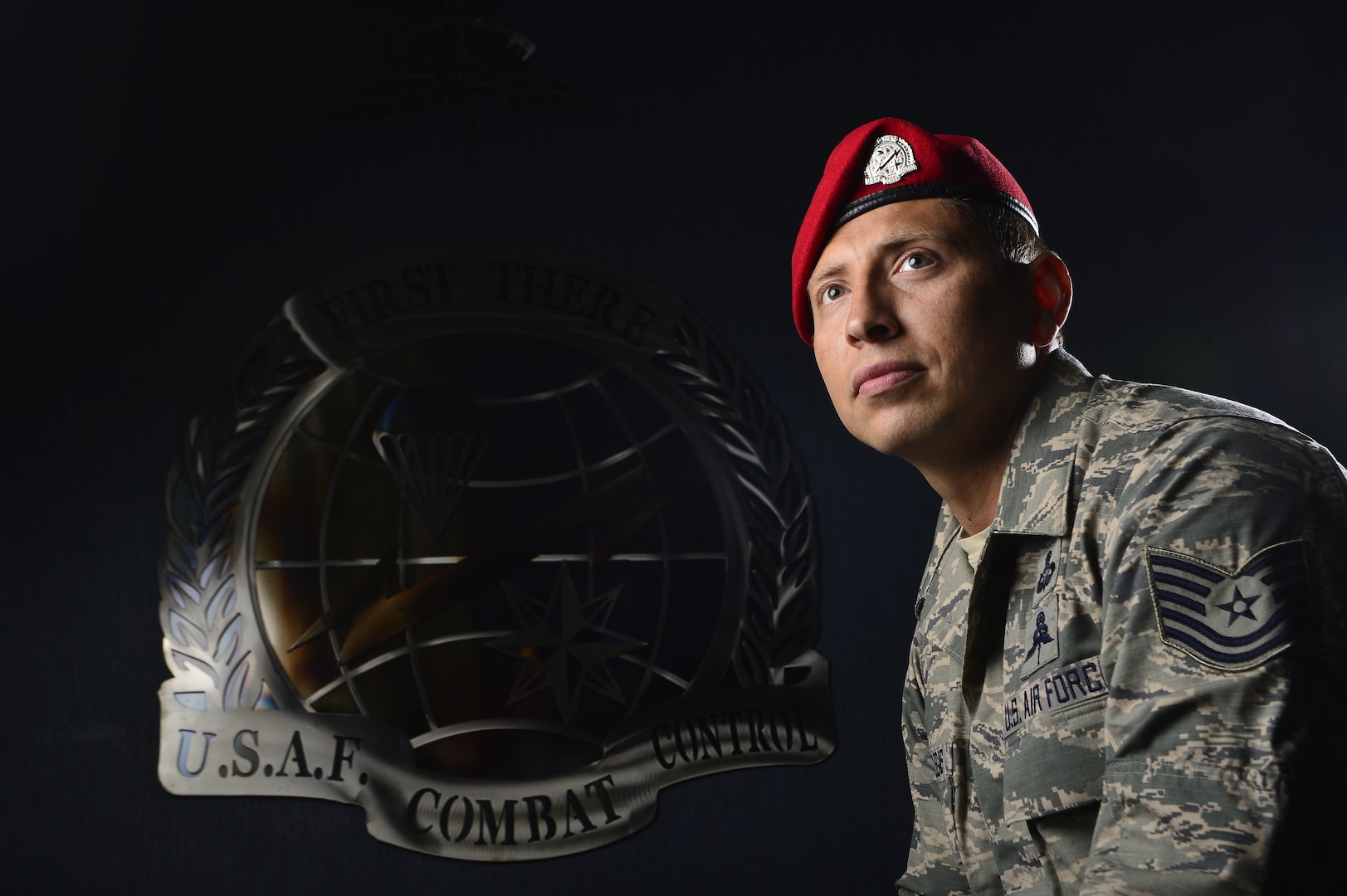 Tech Sgt. Ismael Villegas is the only current active-duty Air Force member with two Sivler Stars. (AF Photo/Staff Sgt. Vernon Young/Release) 