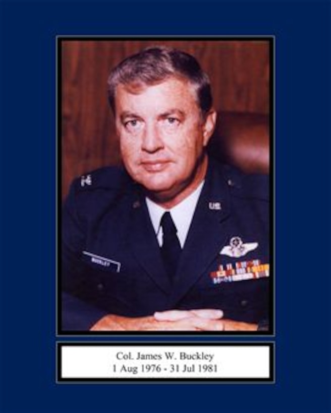 Portrait of Col. James W. Buckley
165th Airlift Wing Commander
1 Aug 1976 - 31 Jul 1981