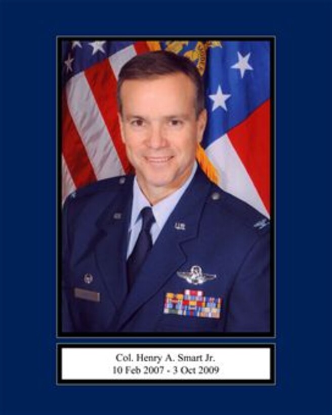 Portrait of Col. Henry A. Smart Jr.
165th Airlift Wing Commander
10 Feb 2007 - 3 Oct 2009