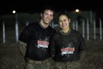 Staff Sgt. Ada Milby poses with her Warrior Challenge partner, Dan Mast, after one of the "Warrior Challenge" events.