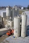 A concrete plant in Mansfield, Ohio is providing recycled concrete materials being used for the 179th Airlift Wing's "Green Project" renovation in Mansfield, Ohio. It is the first ANG unit to require the mandatory use of recycled content material for the renovation of a building.