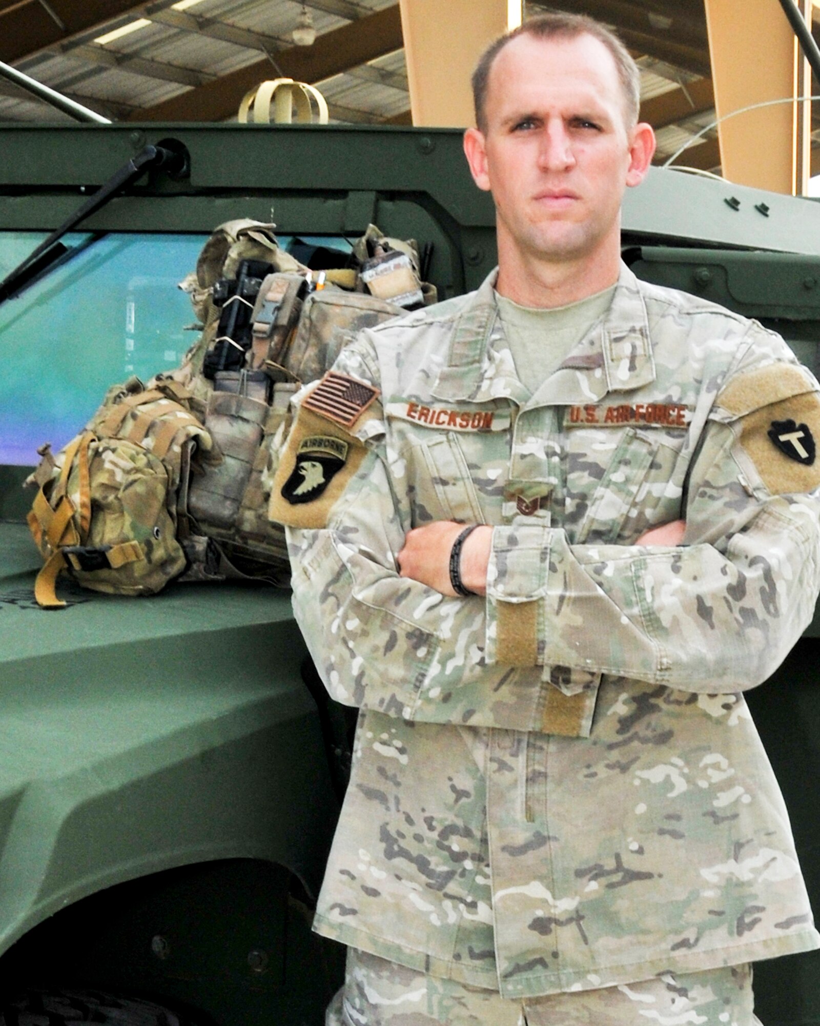 Tech. Sgt. Ryan Erickson, 147th Reconnaissance Wing member, registers with the National Bone Marrow Donor Program in hopes of saving lives. People interested in donating should contact the National Bone Marrow Donor Program through their website at  www.BeTheMatch.org.

