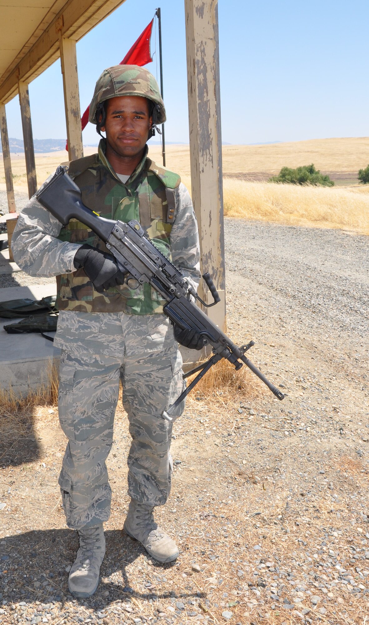 Airman 1st Class Michael Donald is the 940th Wing's spotlight for August 2013.  (U.S. Air Force photo by Senior Airman Adam Hamar)