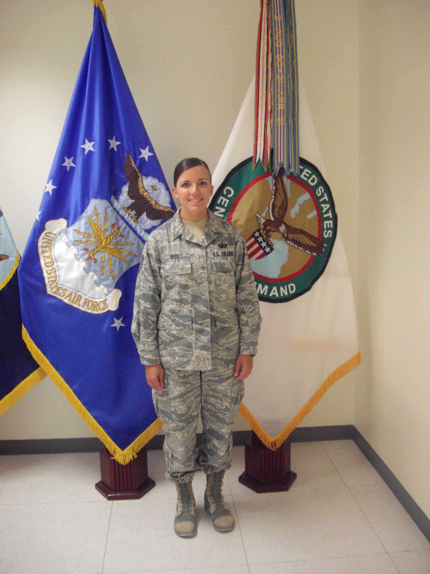 Tech Sgt. Brandy Hite, 14th Comptroller Squadron, is currently deployed from Columbus Air Force Base to Afghanistan. Hite is a Senior Budget Analyst and provides budget analysis and decision support to senior Financial Management leaders at the Regional Command and United States Forces-Afghanistan levels.  She provides Financial Management expertise and administers financial operations for Regional Command's Southwest, South and West.  She is responsible for tracking fiscal requirements, securing adequate funding, and analyzing commitment and obligation data to ensure prompt budget execution.