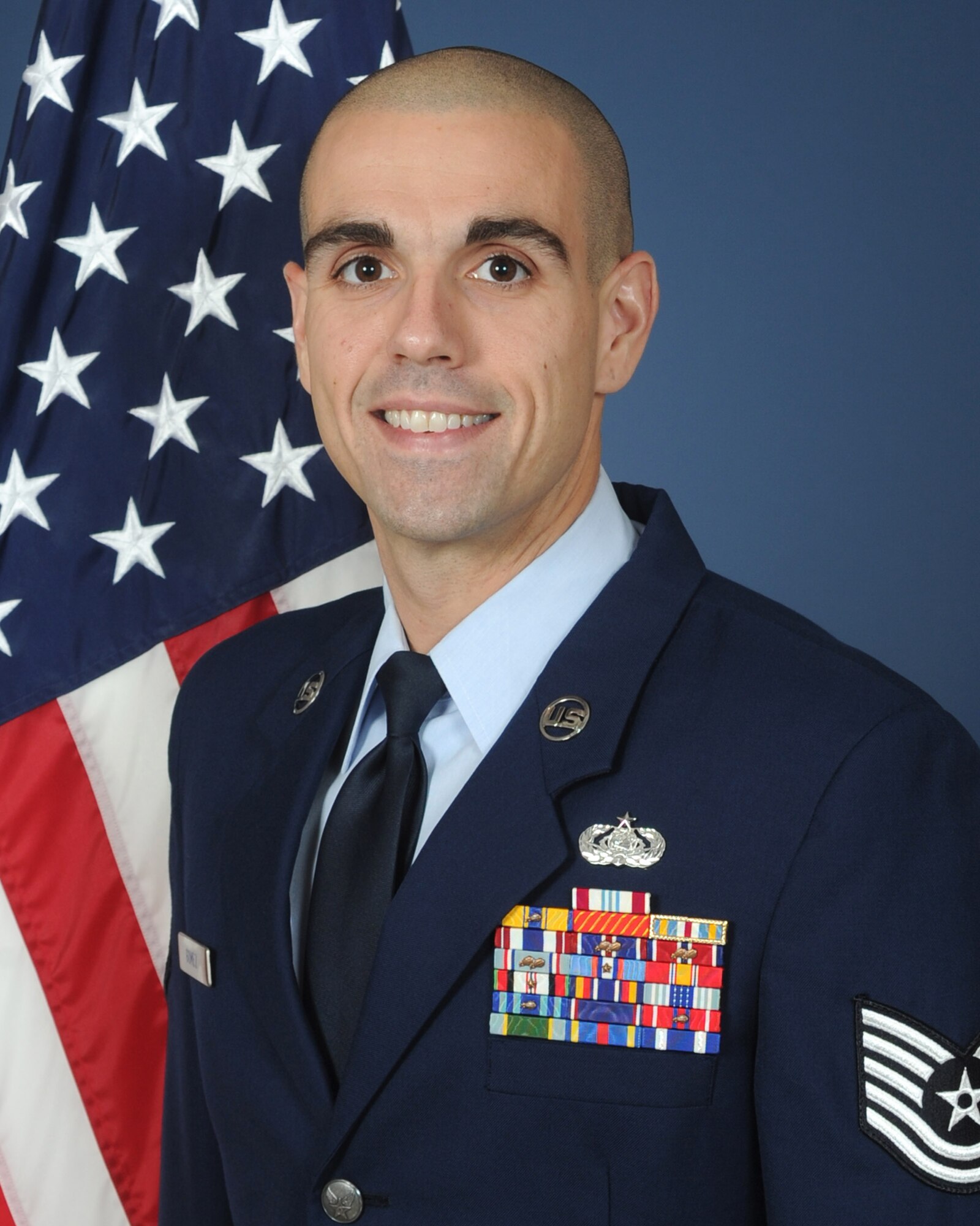 Air Force leadership selected Tech. Sgt. Adam Gomez, 3rd Combat Camera Squadron Maintenance Flight NCO in charge, as one of the 12 Outstanding Airmen of the Year. Gomez is one of several members of AFDW geographically separated from the National Capital Region. He serves at Lackland Air Force Base, Texas. (U.S. Air Force photo)