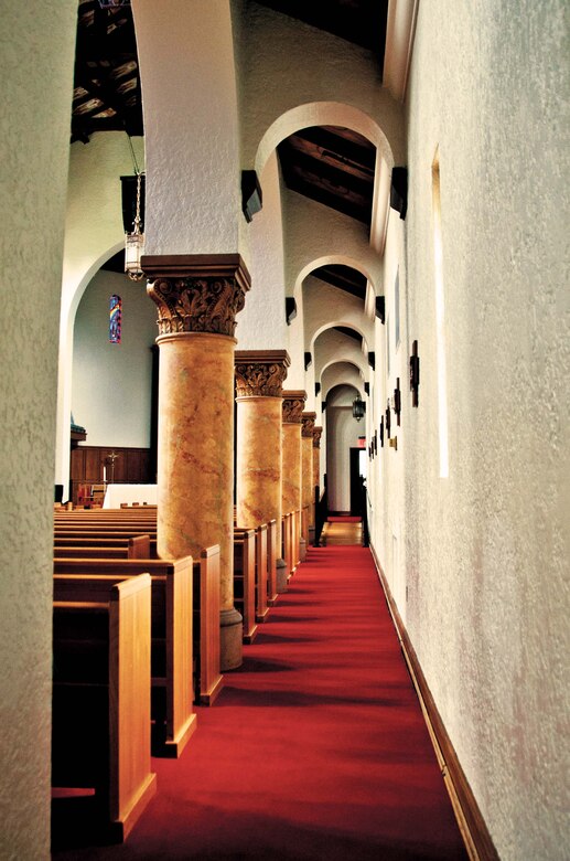 The Fort Lewis Main Post Chapel was open to the public Nov. 9, 1934 and has fulfilled many needs since then.  But it needed some upgrades to bring it into the 21st Century.  Seattle District answered the call and made structural improvements to help attendees with mobility issues and added some communications upgrades while preserving the building’s charm and history.  The $5.5 million renovation also included some life safety and comfort additions such as air conditioning and a fire alarm and sprinkler system.