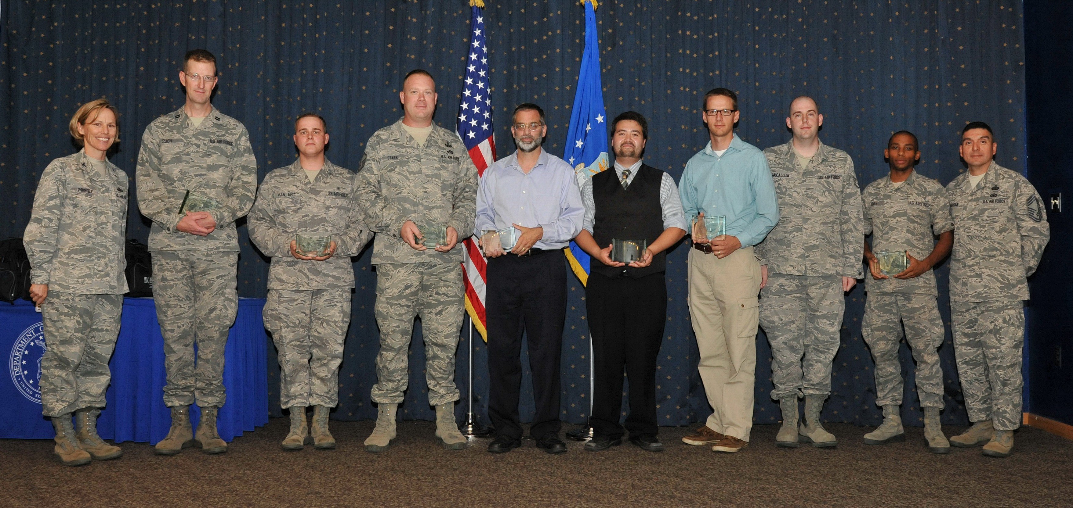 Team Kirtland second quarter award winners announced > Kirtland Air