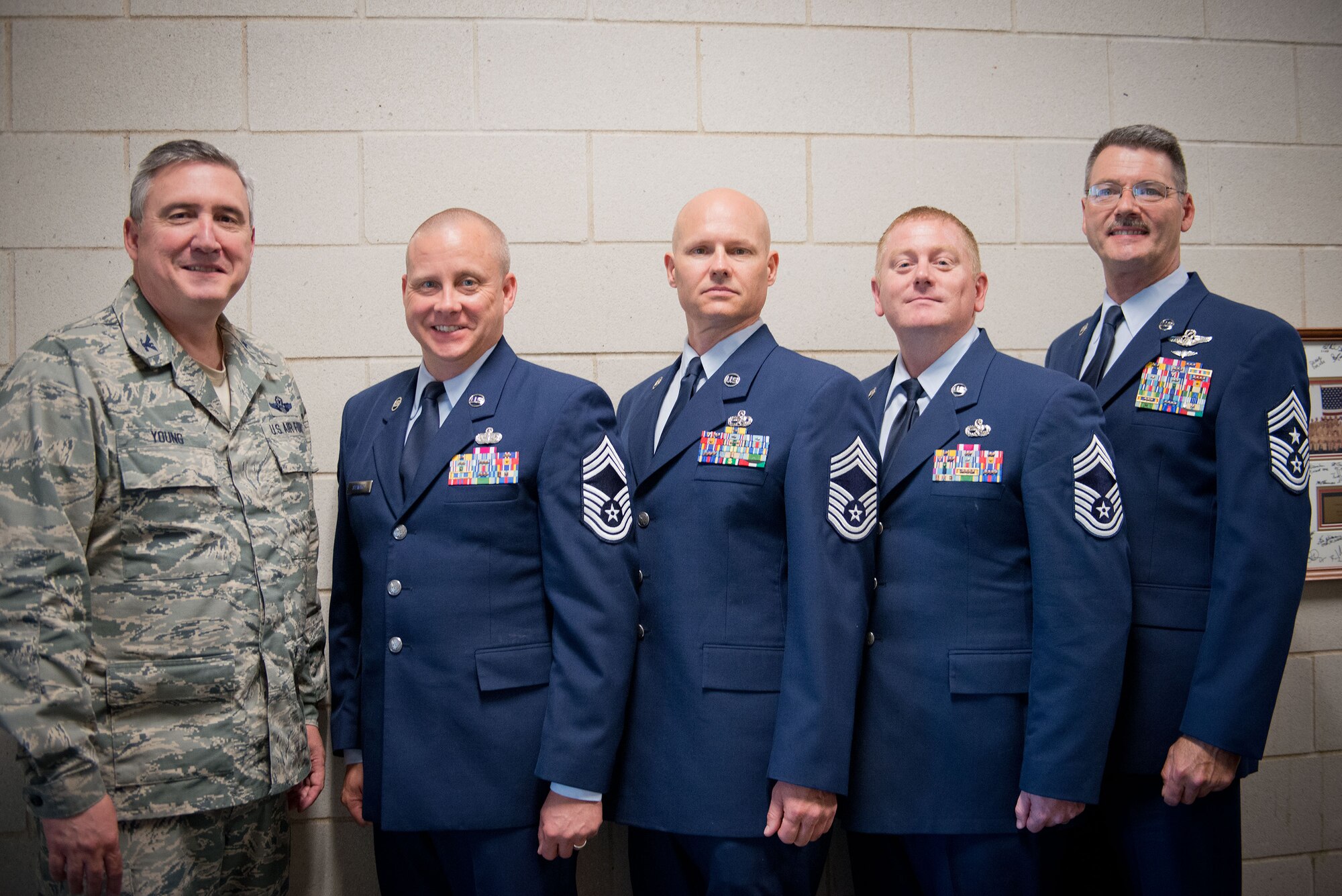 The 934th Airlift Wing recognizes their newest and newly promoted Non-Commisioned Officers during a recognition ceremony Sunday at Minneapolis-St. Paul Air Reserve Station, Minn.  (U.S. Air Force photo/Tech. Sgt. Kimberly Hickey)