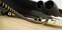 Before a B-52H Stratofortress leaves Minot Air Force Base, N.D., it must pass an inspection by a crew chief assigned to the 5th Aircraft Maintenance Squadron. Crew chiefs are responsible for ensuring the aircraft is in perfect working condition. They also perform scheduled inspections and preventive maintenance on B-52s and the equipment installed inside the aircraft. Crew chiefs also execute post-flight examinations to ensure the aircraft remains in ready condition. (U.S. Air Force photos/Senior Airman Brittany Y. Auld)