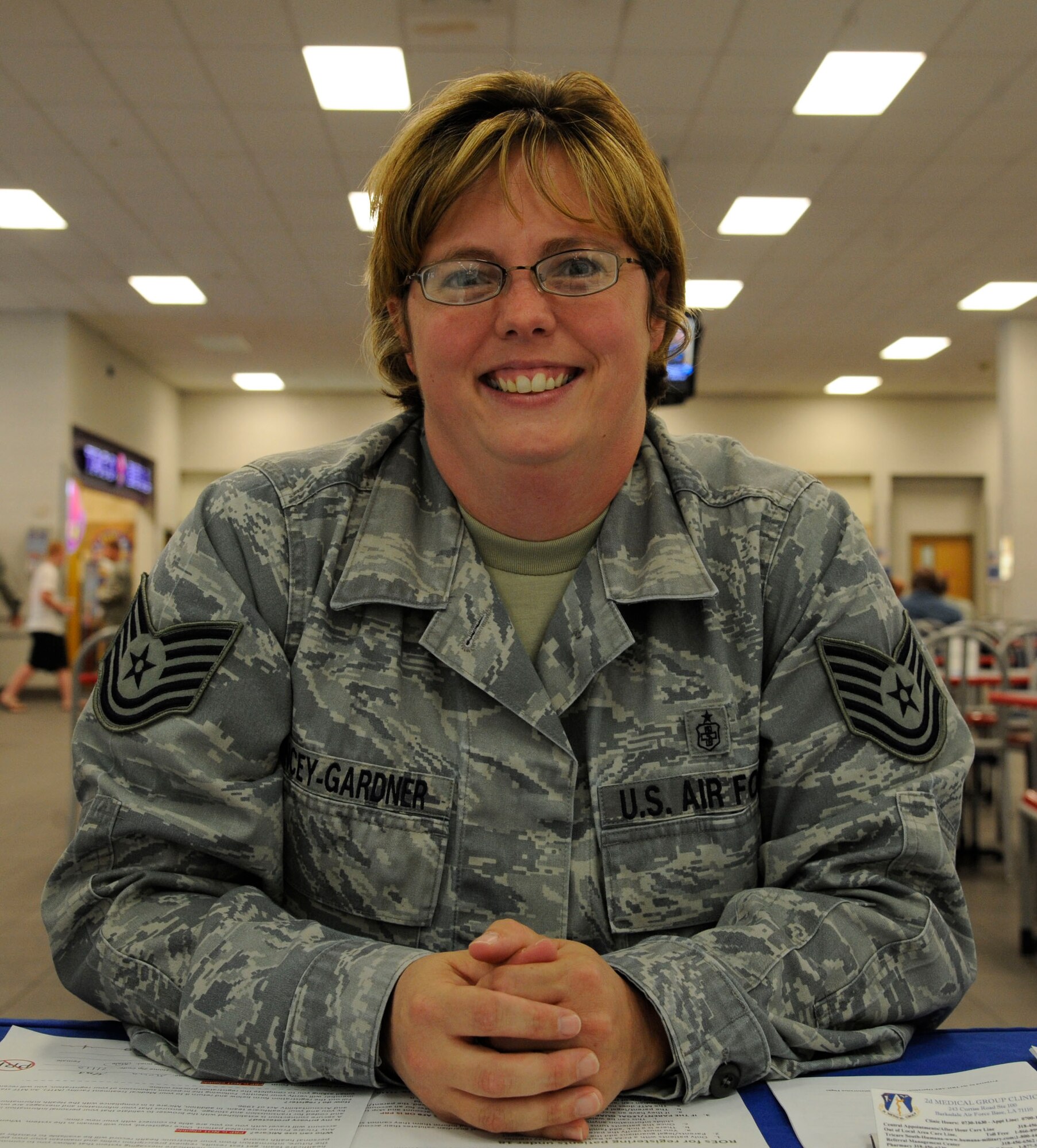 Tech. Sgt. Erin Yancey-Gardner, 2nd Medical Group, "We took a vacation to the Midwest, went to the beach and visited an Amish community. For the new school year, we're purchasing new clothes and school supplies." (U.S. Air Force photo/Airman 1st Class Andrew Moua)