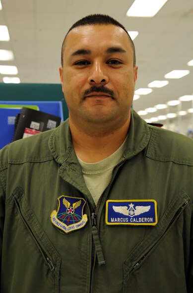 Maj. Marcus Calderon, 608th Air Operations Center, "My family and I went on a trip to California for a wedding. We are readjusting for the school year with earlier bed times." (U.S. Air Force photo/Airman 1st Class Andrew Moua)