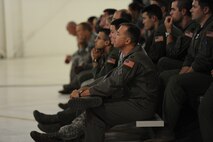 Gen. C. Robert Kehler, commander of U.S. Strategic Command, visited Minot Air Force Base, N.D., Aug. 1, to highlight the importance of the 91st Missile Wing’s mission of nuclear deterrence. Kehler is responsible for the plans and operations for all U.S. forces conducting strategic deterrence and Department of Defense space and cyberspace operations. The general provides the President and Secretary of Defense with a broad range of strategic capabilities and options for the joint warfighter through several diverse mission areas, including combating weapons of mass destruction, integrated missile defense, ISR, and global strike. (U.S. Air Force photo/Airman 1st Class Kristoffer Kaubisch)