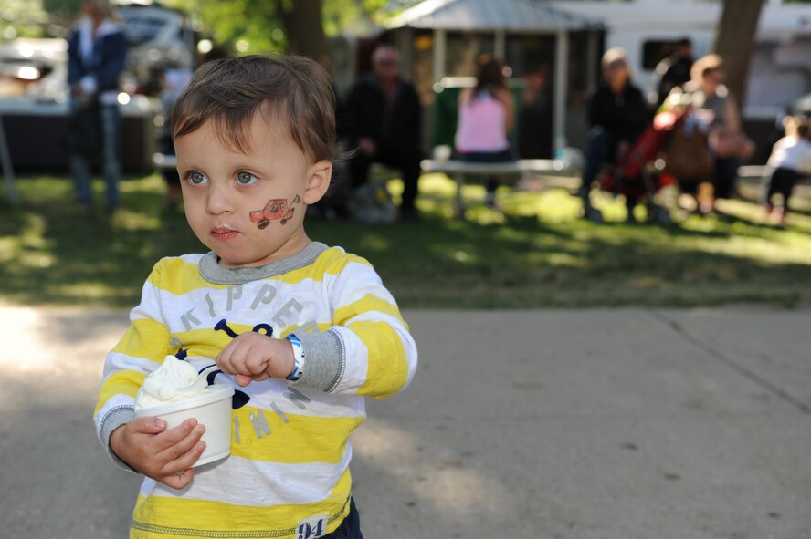 The 2013 North Dakota State Fair set an attendance record. The fair ran from July 19 - 27 and attracted an estimated 320,485 individuals. (U.S. Air Force photo/1st Lieutenant Jose R. Davis)