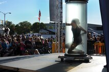 The 2013 North Dakota State Fair set an attendance record. The fair ran from July 19 - 27 and attracted an estimated 320,485 individuals. (U.S. Air Force photo/Airman 1st Class Stephanie Ashley)