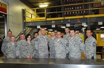 The 5th Aircraft Maintenance Squadron Support Section supports its mission with first-class equipment to ensure sortie generation is a success. This section maintains a 67-vehicle fleet worth $15 million to support six maintenance sections with an impressive 93 percent service rate. It also controls and ensures accountability of tools and tests equipment for more than 600 maintenance technicians. They also arm the 5th AMXS with the necessary tools to complete the mission. (Photo courtesy of the Command Chief’s Office)