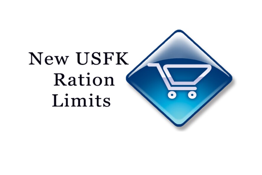 United States Forces Korea updated ration limits for service members in Korea effective Aug. 2, 2013.  Commissary spending limits increased while beer limits decreased.  (U.S Air Force Graphic Illustration/Released)