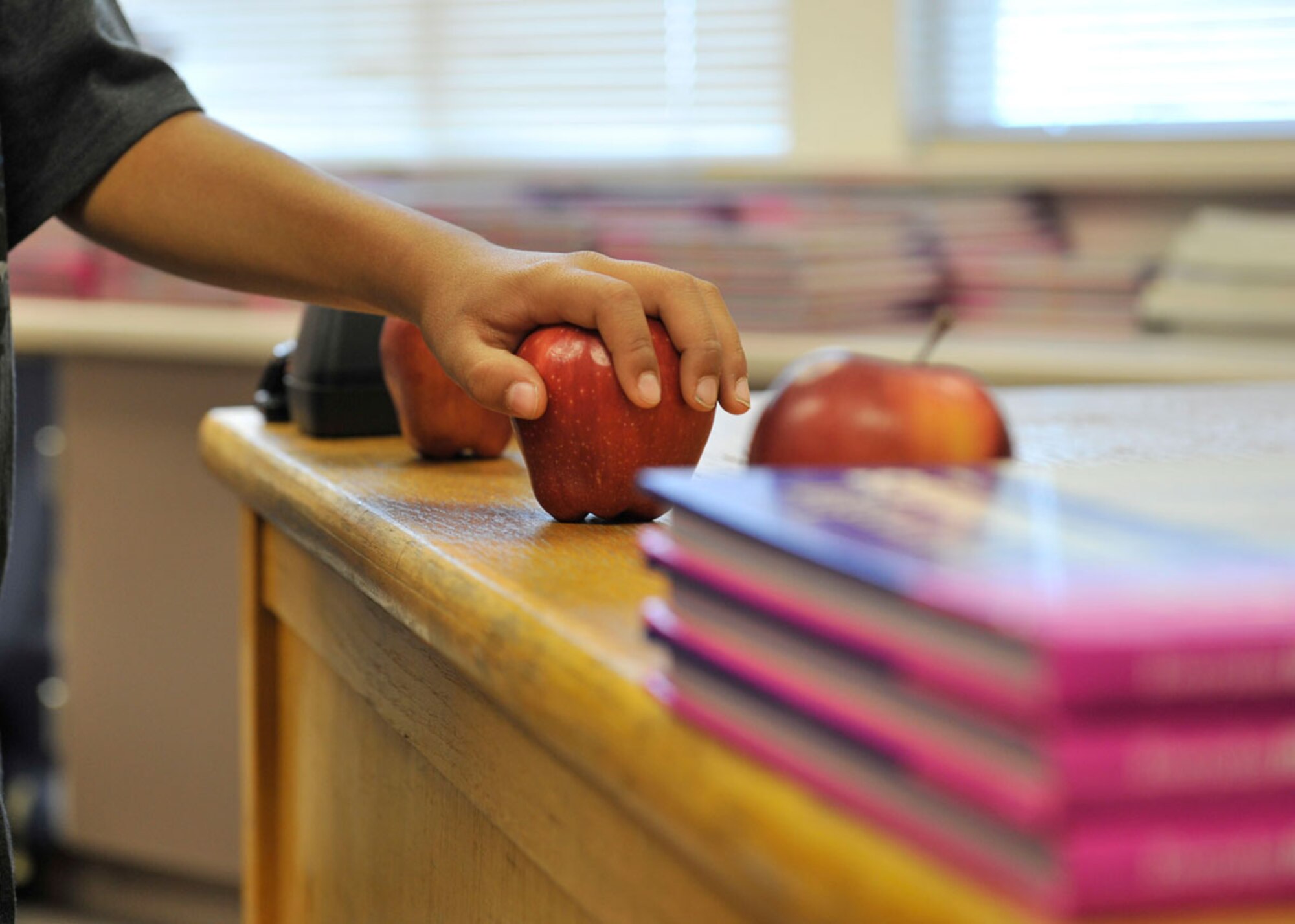 Children on JBER and around Anchorage return to school August 21, 2013 for the Anchorage School Districts. The Anchorage School District hosted it's back-to-school registration two weeks before school to give parents and children information to prepare for the new school year. (U.S. Air Force photo/Airman 1st Class Tammie Ramsouer)