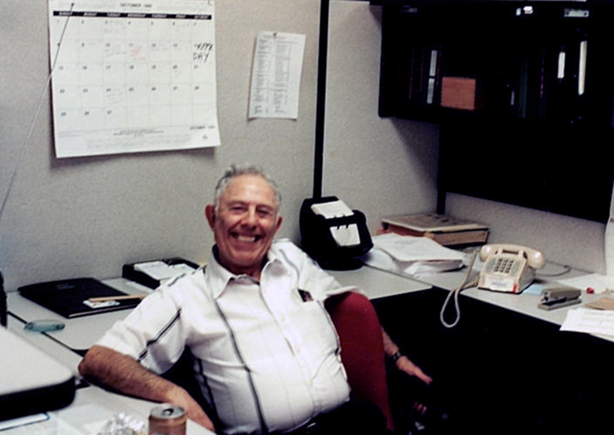 TRAVIS AIR FORCE BASE, Calif. -- Retired Master Sgt. Joseph Rowan, the former long-time director of the Retiree Activities Office, passed away. Rowan, who was 90 years old, died of complications resulting from a vehicle accident which took place in March. (courtesy photo)