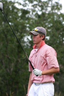 Alex Kephart, contracting specialist with 10th Contracting Squadron, played golf for the University of Colorado at Colorado Springs. He will compete in the 2013 U.S. Amateur Championship Aug. 12. (U.S. Air Force/Courtesy Photo)
