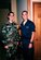 Andrew (L) and Matthew Van Dercreek, fraternal twins from Riverhead, N.Y., pose in their military uniforms in 2004 when they both began careers in the military. Leap forward nine years and the brothers have since switched uniforms and their branches of service. Andrew is beginning a career as a Navy air traffic controller and Matthew is now an Air Force senior airman in the 107th Airlift Wing, Niagara Falls Reserve Station, N.Y. Matthew is currently deployed to the 386th Expeditionary Operations Squadron at an undisclosed location in Southwest Asia. (Courtesy photo) 
