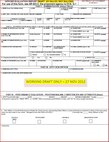 Draft of the upcoming Officer Evaluation Review form.