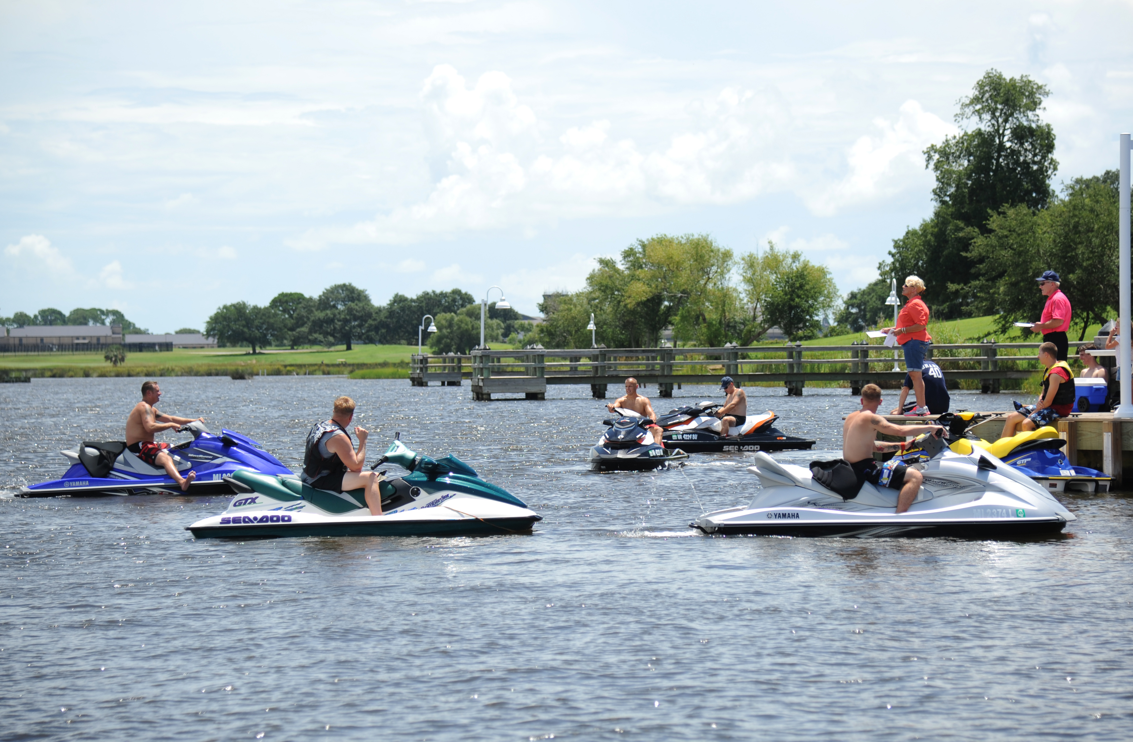 Keesler Outdoor Recreation holds jet ski races