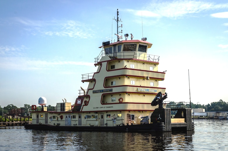 The M/V GEORGE C. GRUGETT was built and classed in 2013 for the USACE Memphis District. 