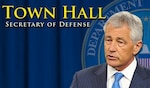 Defense Secretary Chuck Hagel announced plans for 11 furlough days at a meeting May 14, 2013.