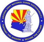 Logo of the Arizona Army National Guard Sustainment Program
