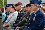 Officials from the Republic of Slovenia join Colorado National Guard members May 26, 2013, in Aurora for the dedication of the Colorado Freedom. The memorial lists the names of all Colorado service members whose lives were lost during combat operations on foreign soil since Colorado became a state.