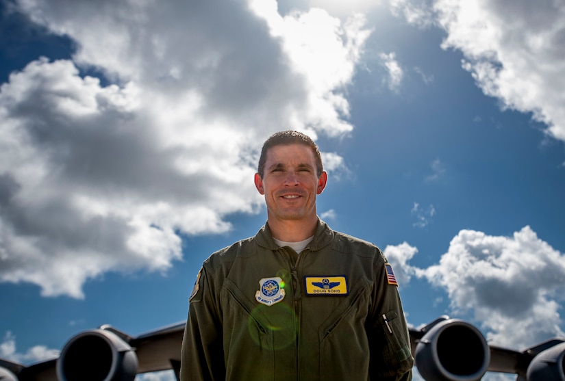 Lt. Col. Doug Soho, 437th Operations Group chief of standards and evaluations, has dedicated his career to flying heavy airlift for the U.S. Air Force. Soho is scheduled to be one of the pilots on the last C-17 to join JB Charleston’s fleet of Globemasters. (U.S. Air Force photo / Airman 1st Class Tom Brading)