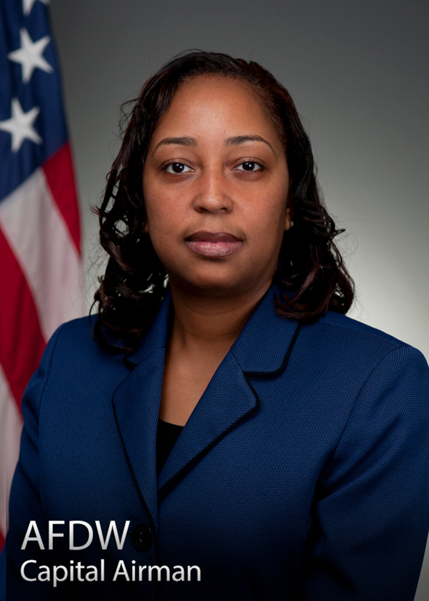 Thorta “Fe” Noble, Air Force District of Washington Staffing/Classification Branch chief, Joint Base Andrews, Md., is an Air Force District of Washington Capital Airman. (U.S. Air Force photo)
