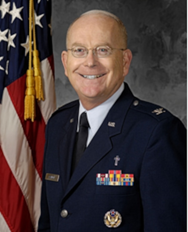 Chaplain (Col.) Robert Cannon, 60th Air Mobility Wing Chaplain