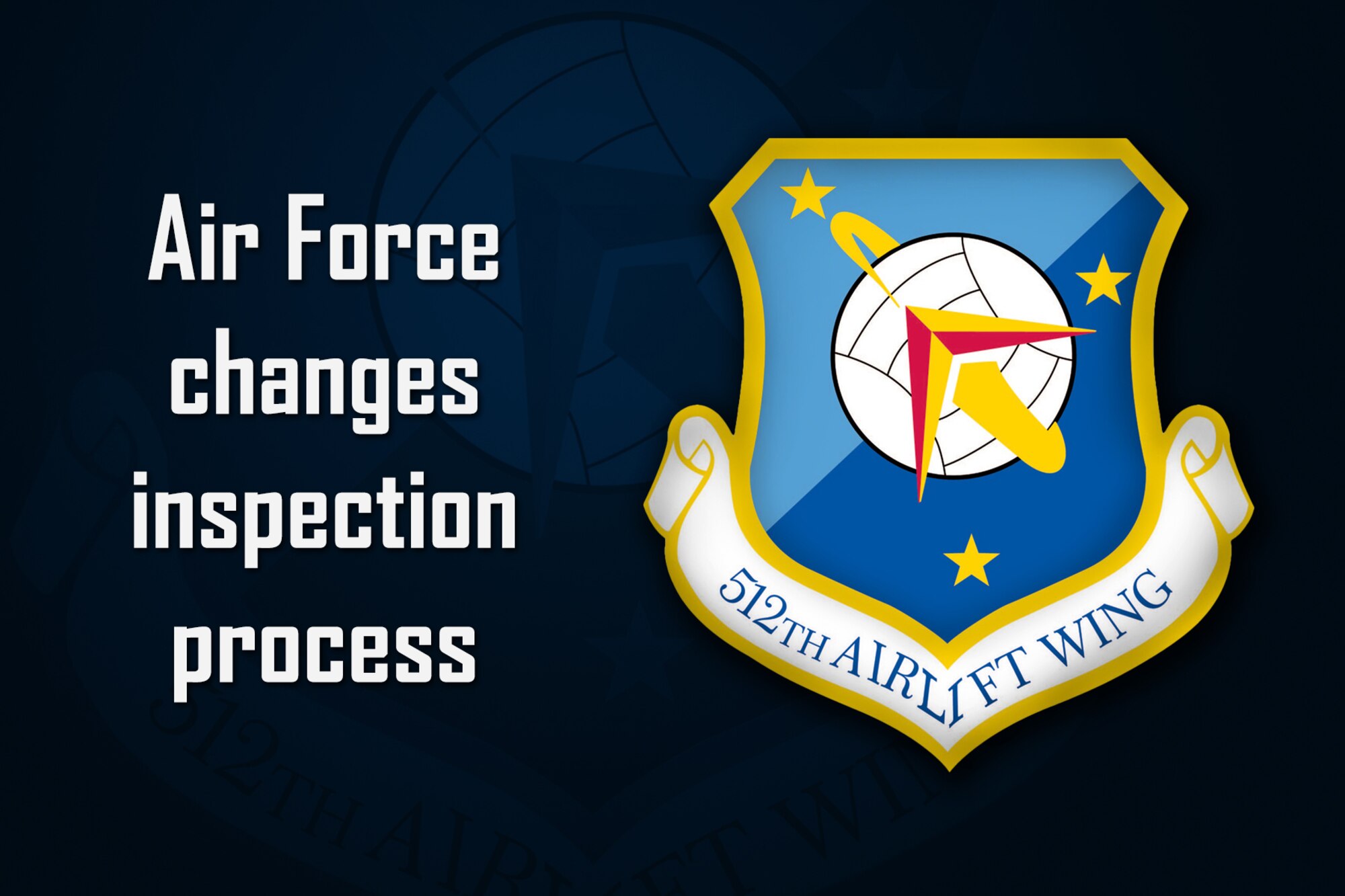 Changes are slated to occur with Air Force inspections, according to Brig. Gen. John J. Mooney III, Air Force Reserve Command inspector general. Unit effectiveness inspections have now replaced the old system of multiple top-to-bottom inspections. (U.S. Air Force graphic/Tech. Sgt. Mark R. W. Orders-Woempner) 

