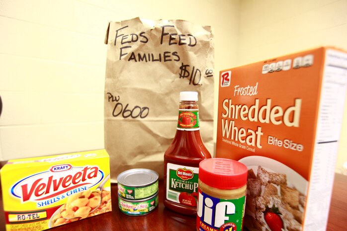 Military customers and federal employees can donate nonperishable food and personal hygiene items to the campaign using marked bins located at the entries or exits of participating commissaries. 
Donations to the program help charitable organizations such as the local food bank.
