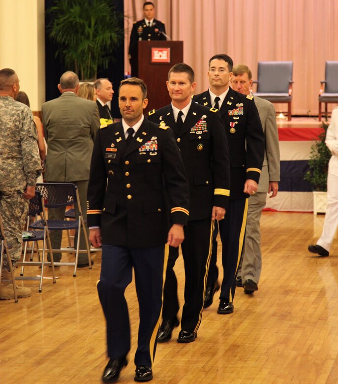 On July 11th, Lt. Col. John T. Litz assumed command of the Charleston District from Lt. Col. Edward P. Chamberlayne in a ceremony held at The Citadel.