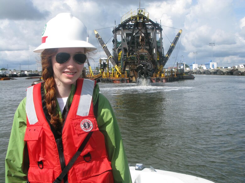 Clayton Buckaloo interned with our office for two week learning about the different roles of the Corps of Engineers and got to visit many of our project sites.