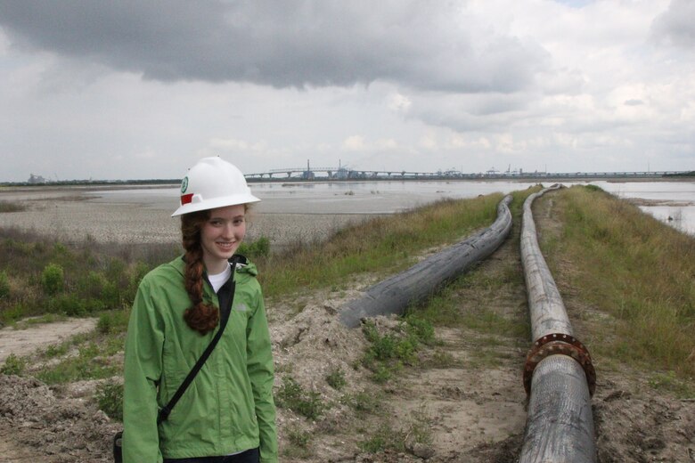 Clayton Buckaloo interned with our office for two week learning about the different roles of the Corps of Engineers and got to visit many of our project sites.