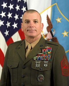 Marine Corps Sgt. Major Brian Battaglia, senior enlisted advisor to Chairman of the Joint Chiefs of Staff.