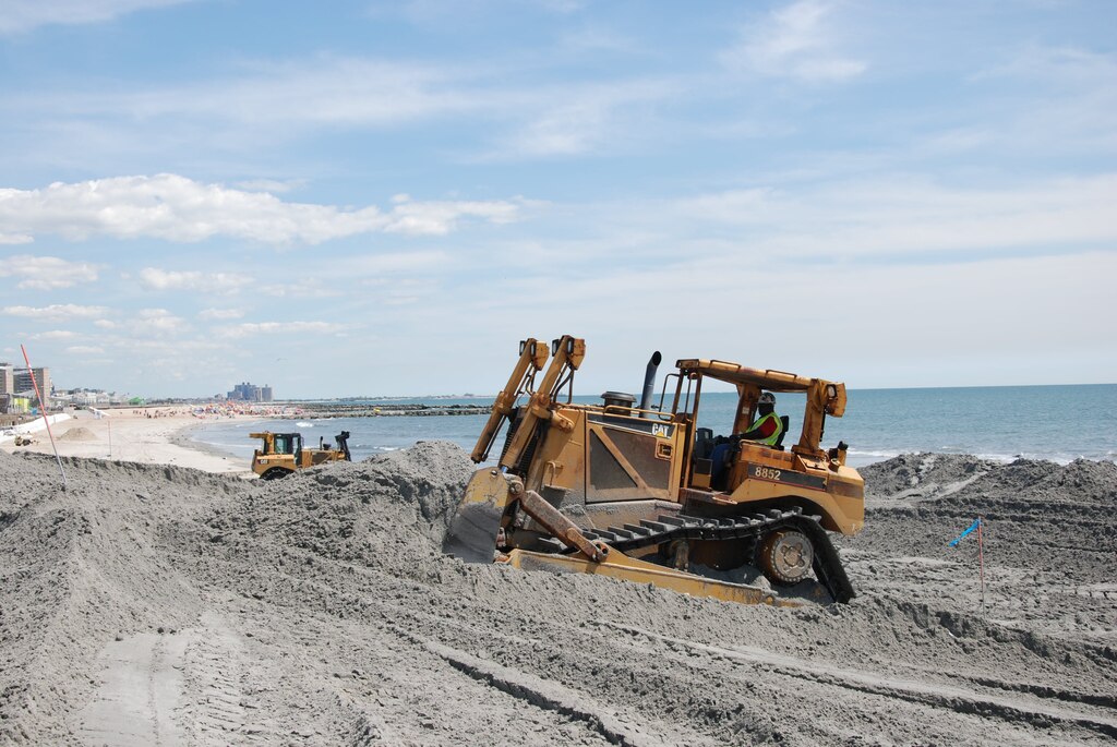 This work is being funded through Public Law 113-2 (Sandy Bill) and is being executed via two separate contracts. Once both contracts are completed, the Corps will have restored Rockaway Beach to its originally constructed size which hasn’t been done since the 1970s.  