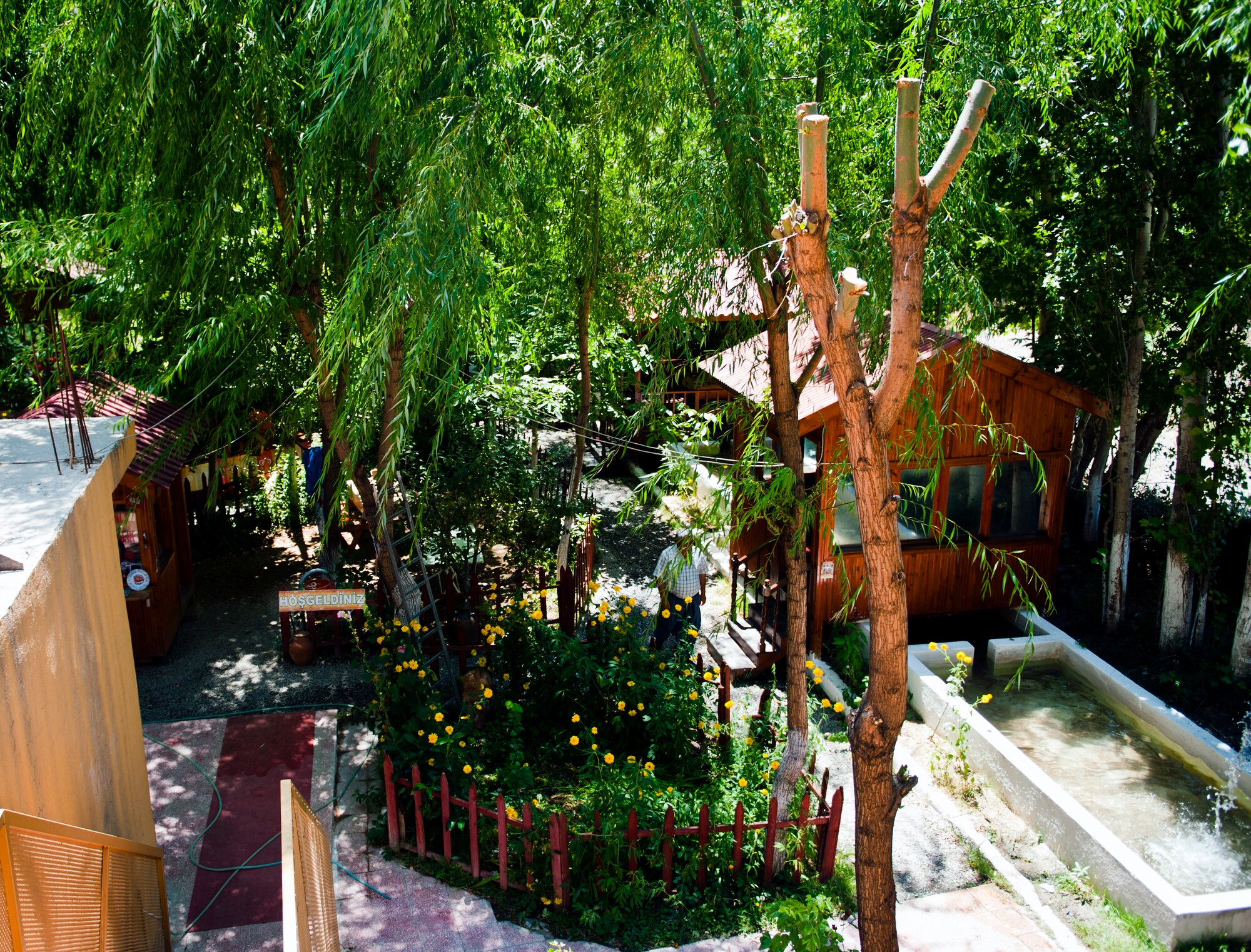 Saklibahce is a quaint garden that sits off the side of the road Aug. 11, 2013, at Pozanti, Turkey. The town of Pozanti is nestled within the mountains of Turkey. (U.S. Air Force photo by Senior Airman Daniel Phelps/Released)