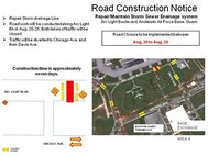 Arc Light Road Closure