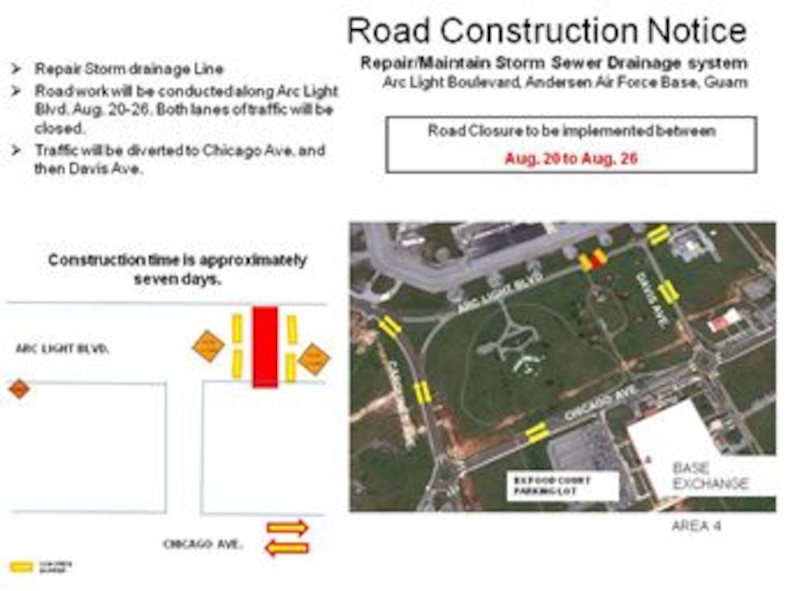 Arc Light Road Closure