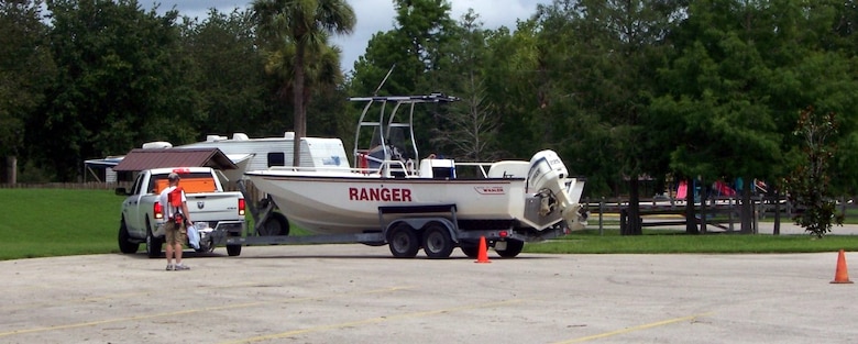 Trailering a boat, especially backing up, is a skill that requires a good deal of practice. 