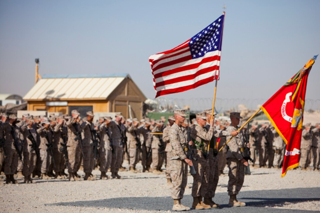 CLR-2 welcomes Marines, sergeant major